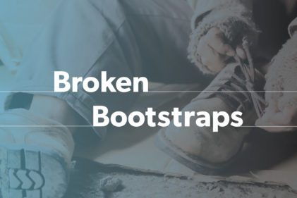 Article title, Broken Bootstraps with image