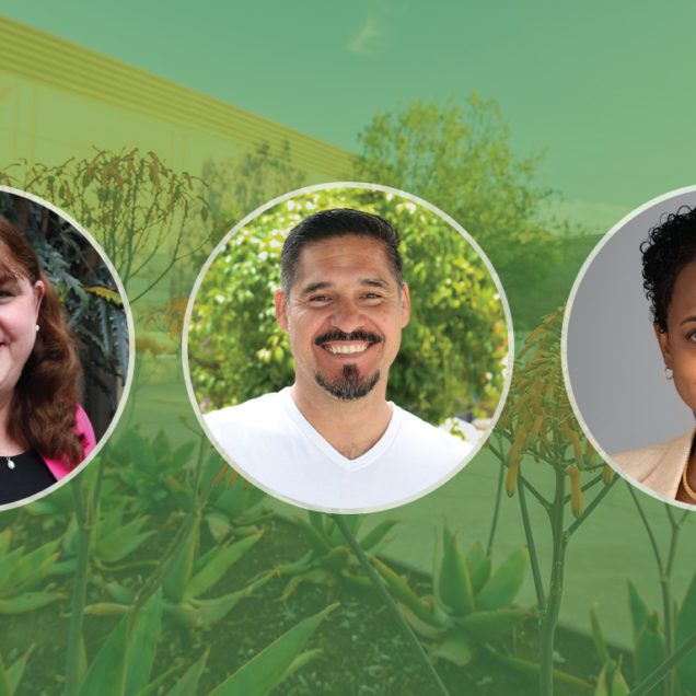 Judy Krause, Victor Soto, and Sandra Hill-Glover
