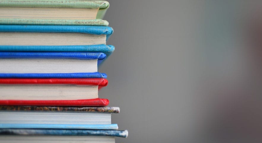 Stacked books, CPACE Test California guide