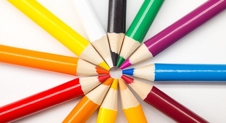 Colored pencils, guide to teacher education programs in california