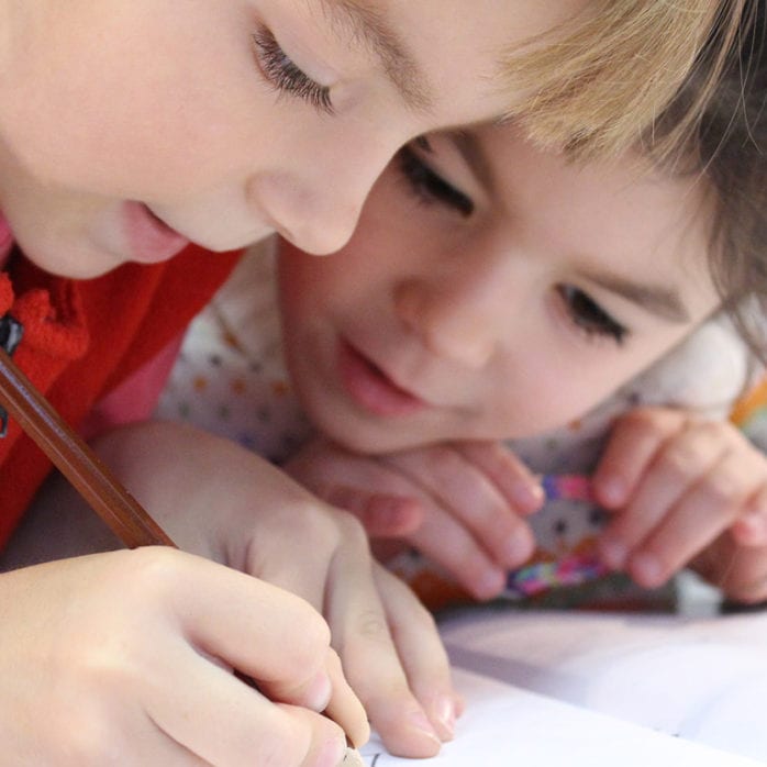 child development permit California, kids studying