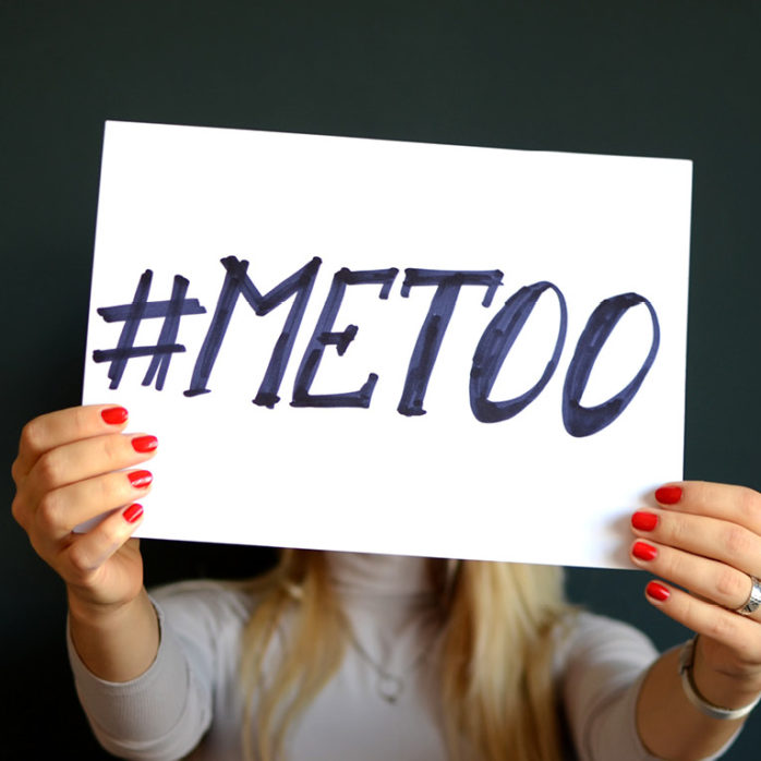 #Metoo sign