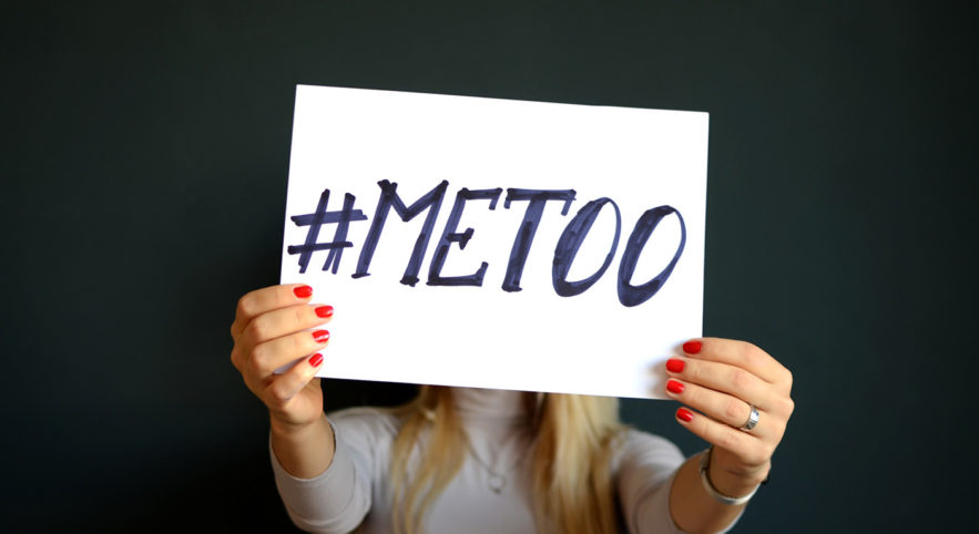 #Metoo sign