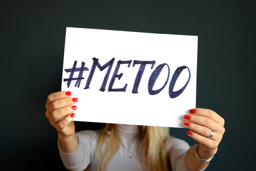 #Metoo sign