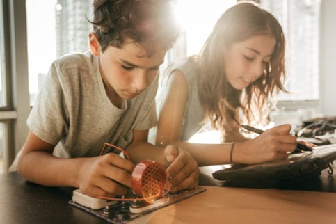 Children learning