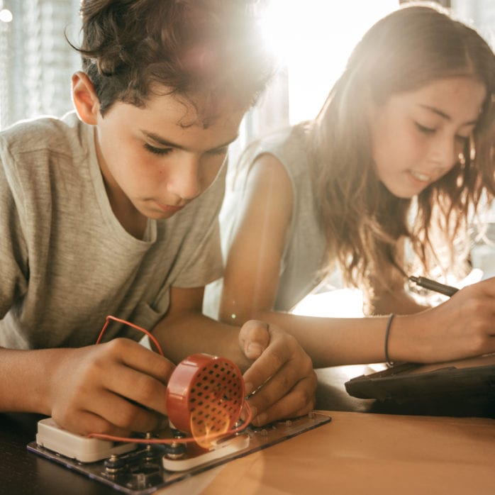Children learning