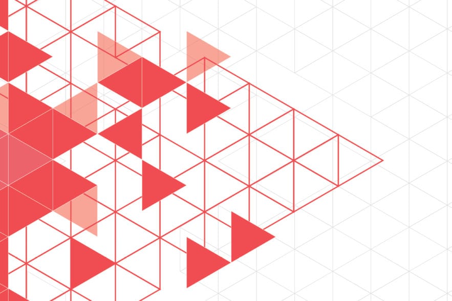 Illustrated graphic arrow pointing right
