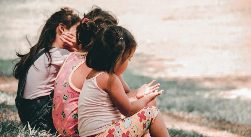 Kids playing