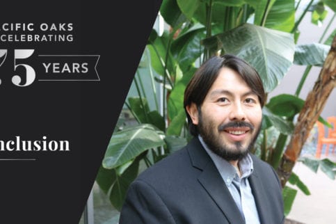 Andrew Kami, Ph.D., thanks Pacific Oaks College for creating career opportunities while creating an inclusive learning environment.