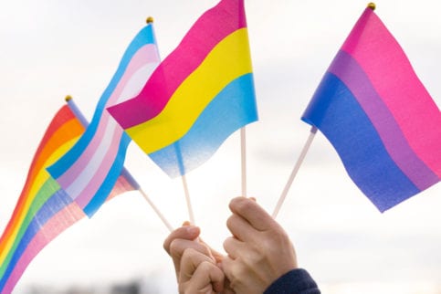 pride flags
