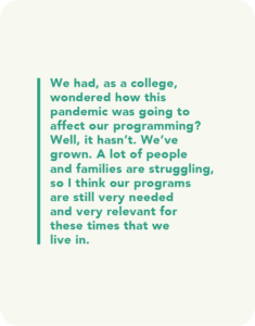 Block quote text from Rebecca Rojas story