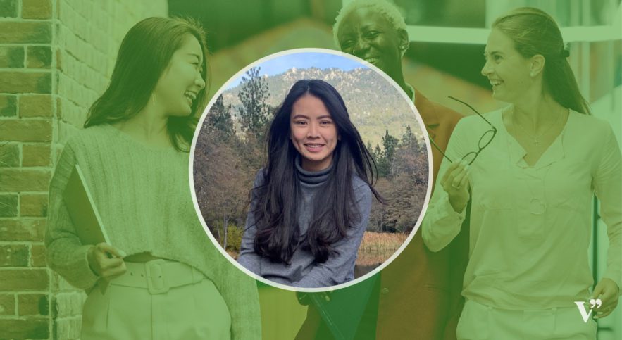 Margareta Anthonius green background