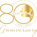 Pacific Oaks 80th anniversary logo