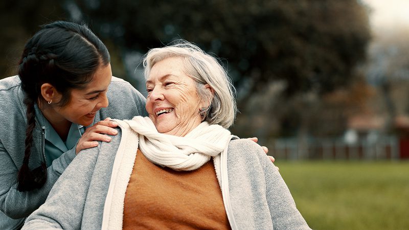 women laughing